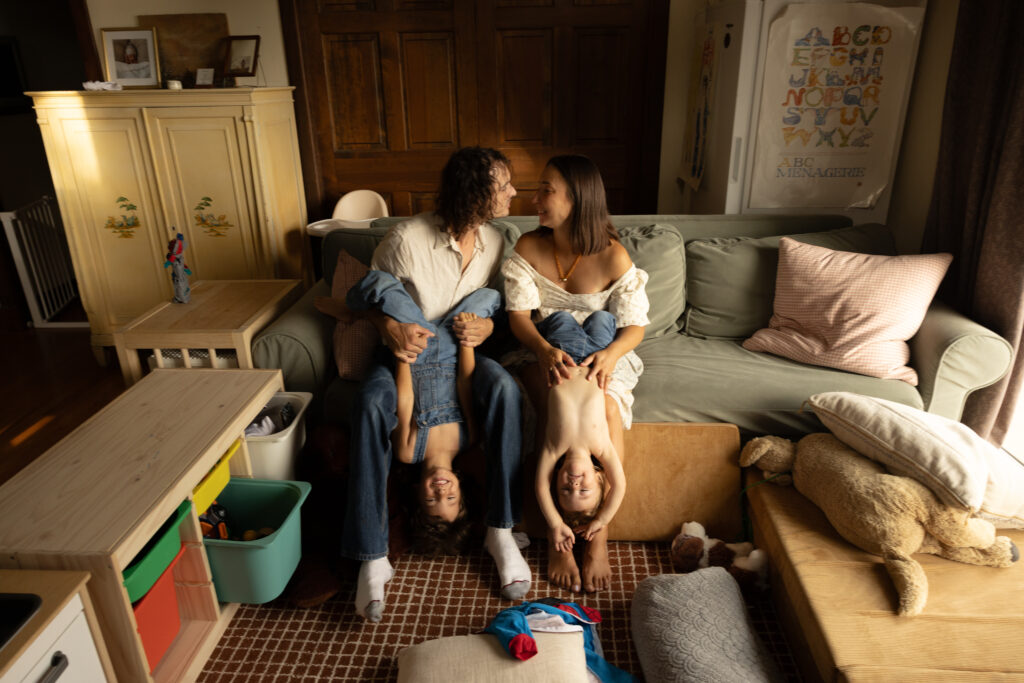 in-home family photo